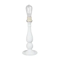 Настольная лампа V1660-0/1L Vitaluce без плафона 1 лампа, основание белое металл в стиле классический 